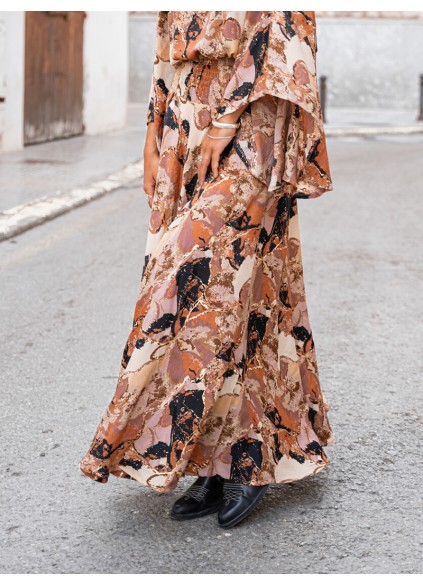 Bohemian casual skirt