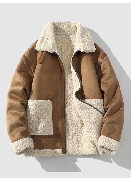 Men's Casual Oversized Coat Jacket