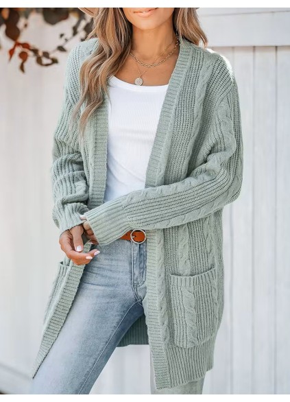 Women's knitted cardigan